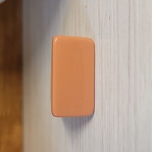 TERRACOTTA PEACH EAST WEST RING, METAL FREE